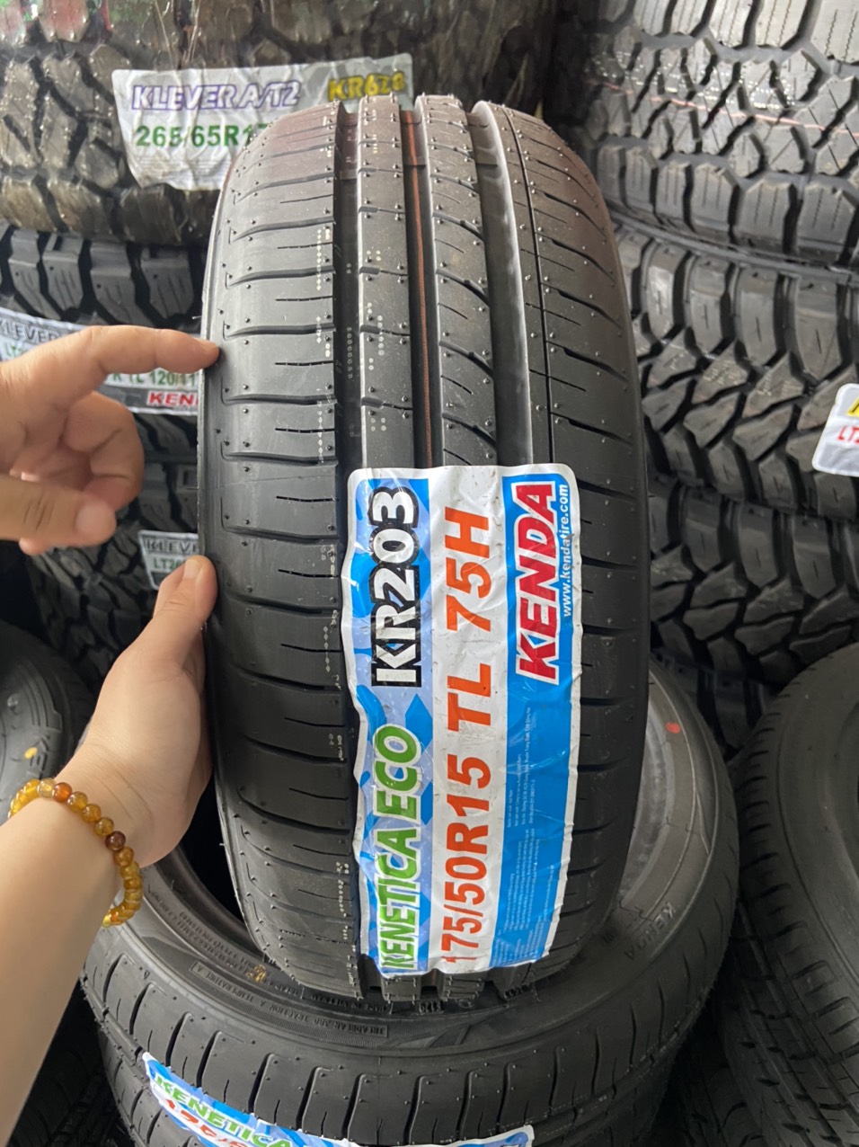 Review : Kia Morning thay lốp xe 175/50R15 Kenda KR203 