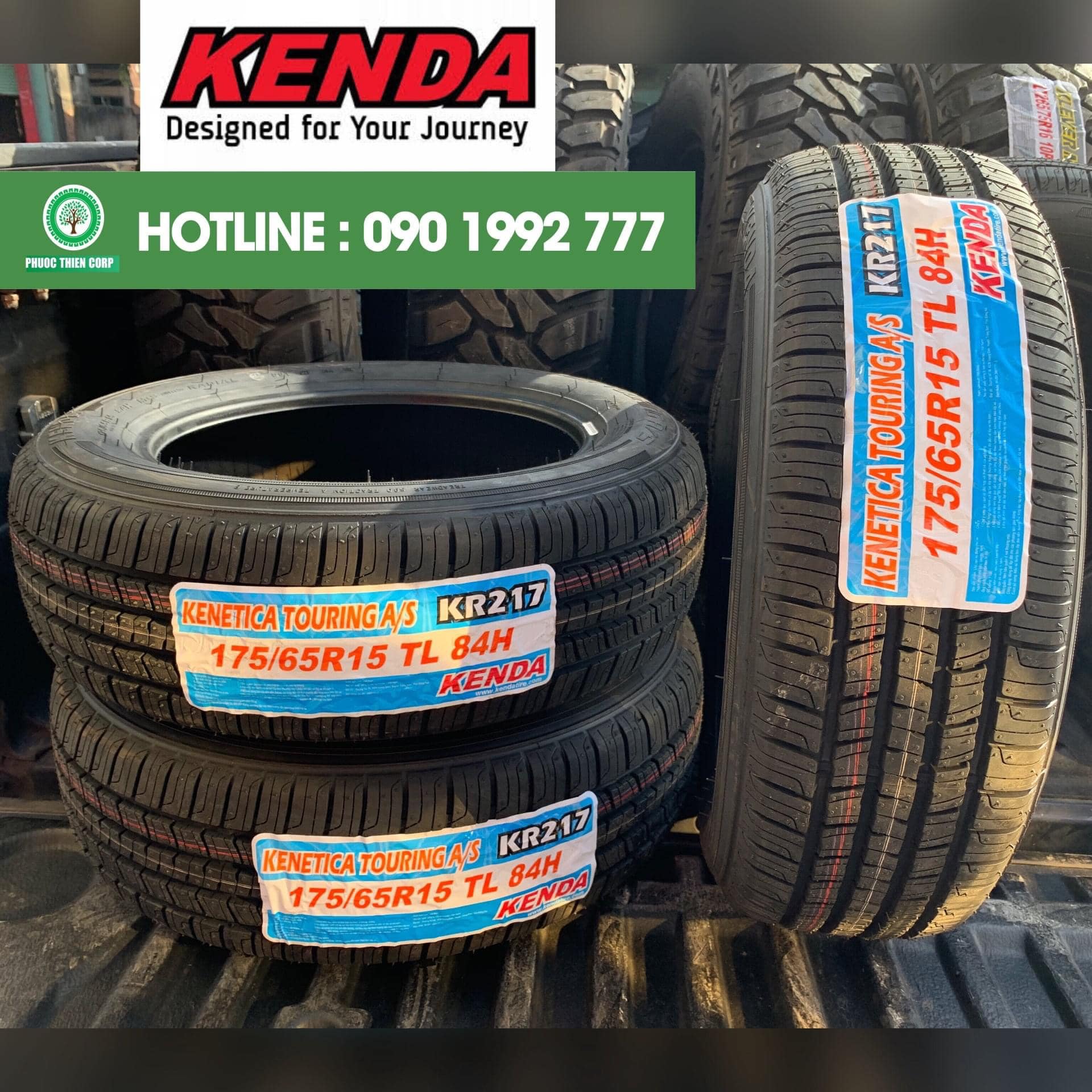 Gợi ý : Thay lốp 175/65R15 KENDA cho xe Honda City