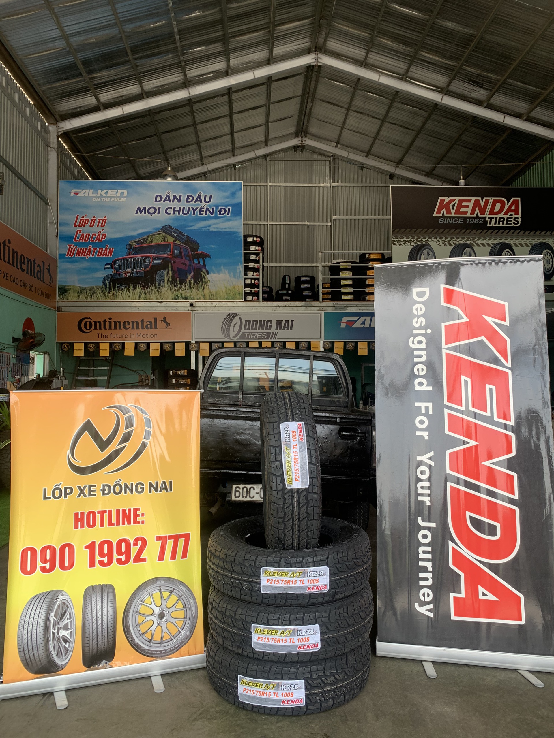 Review : Bán tải PMC Premio thay lốp 215/75R15 Kenda Klever KR28