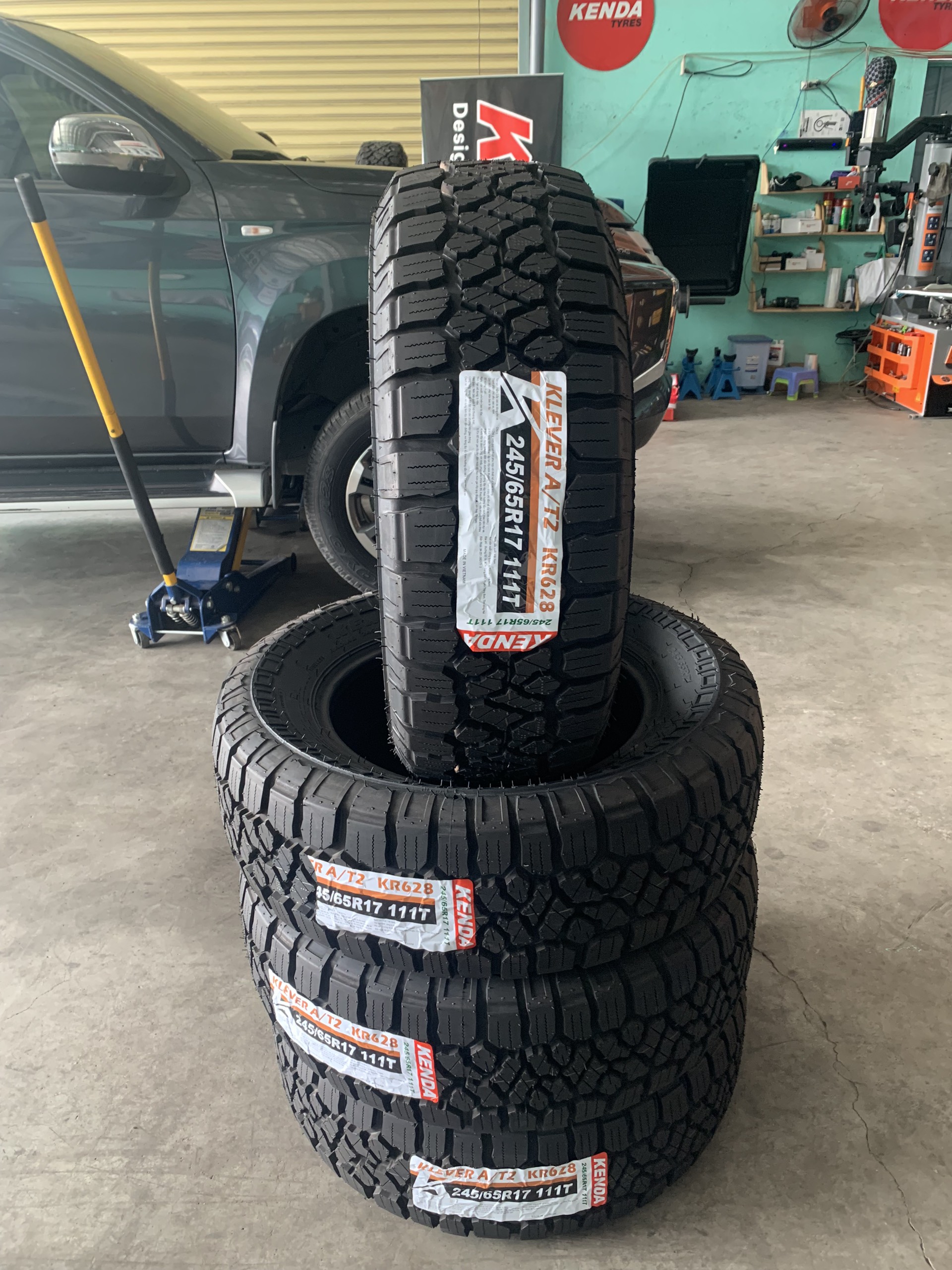 Review : Độ lốp off road 245/65R17 Kenda KR628 (Gai AT) cho bán tải Mitsubishi Triton