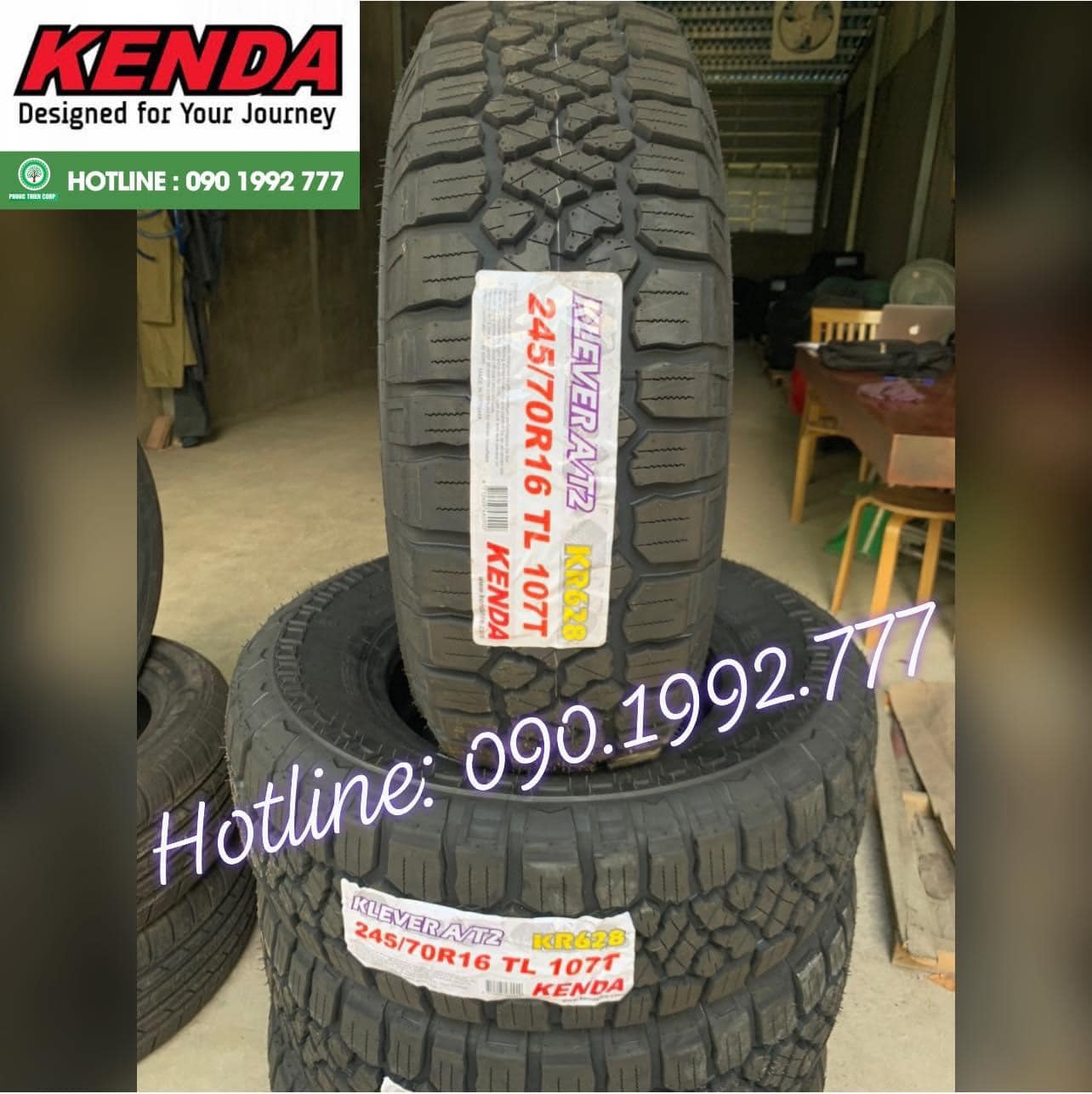 Review : Isuzu Dmax độ lốp 245/70R16 Kenda KR628 (Gai AT - Hàng xuất Mỹ)