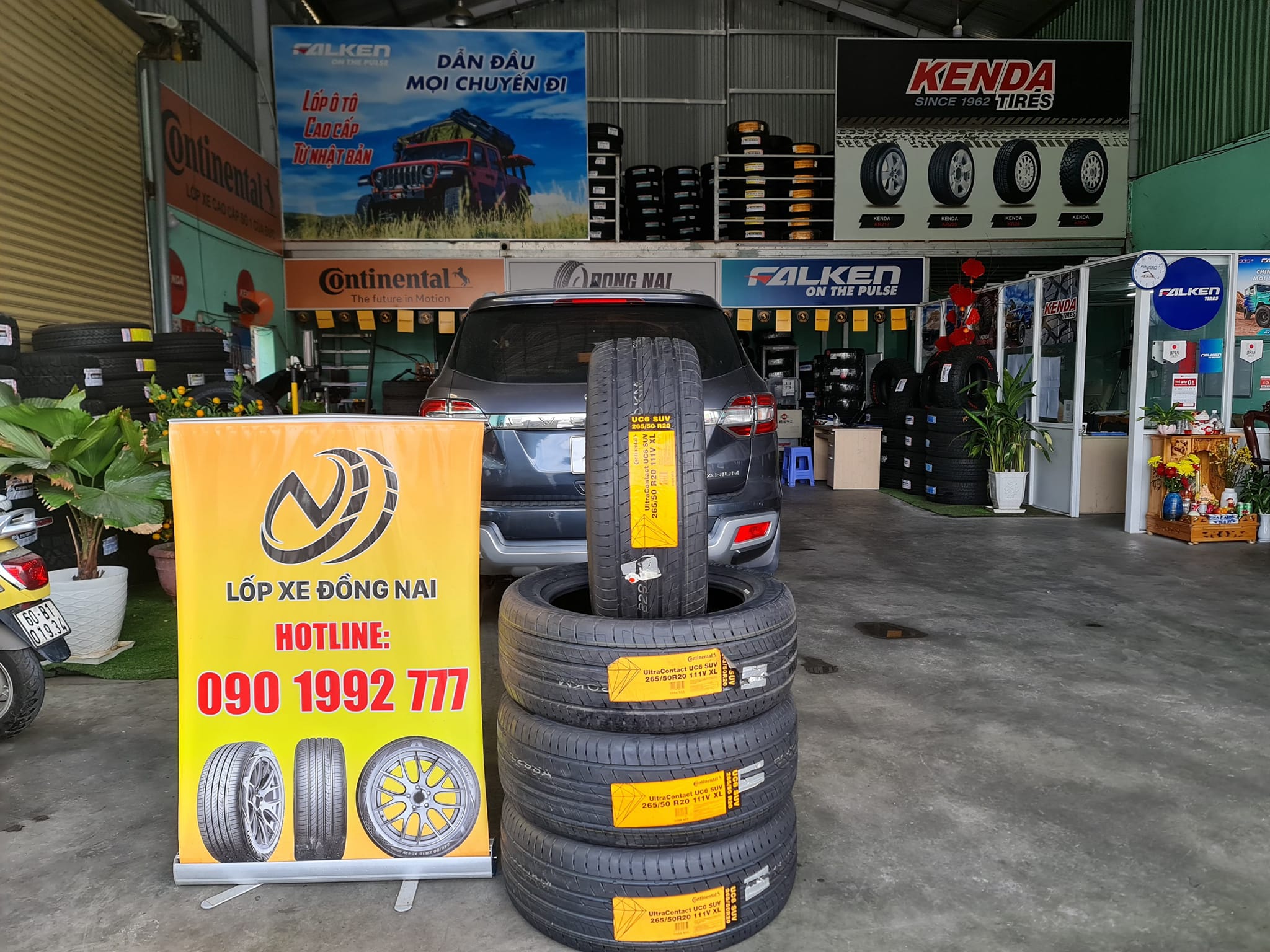 TƯ VẤN : Địa chỉ thay lốp CONTINENTAL uy tín ở Đồng Nai.