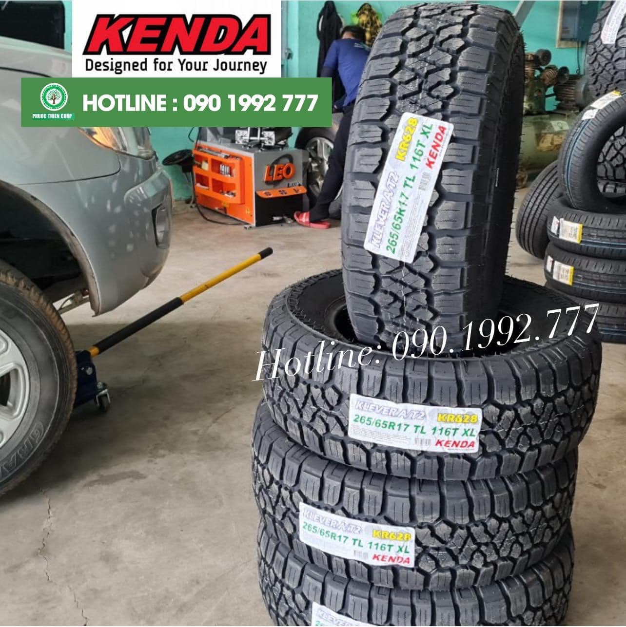 Review : Toyota Hilux độ lốp địa hình 265/65R17 Kenda KR628 (Gai AT - Hàng xuất Mỹ)