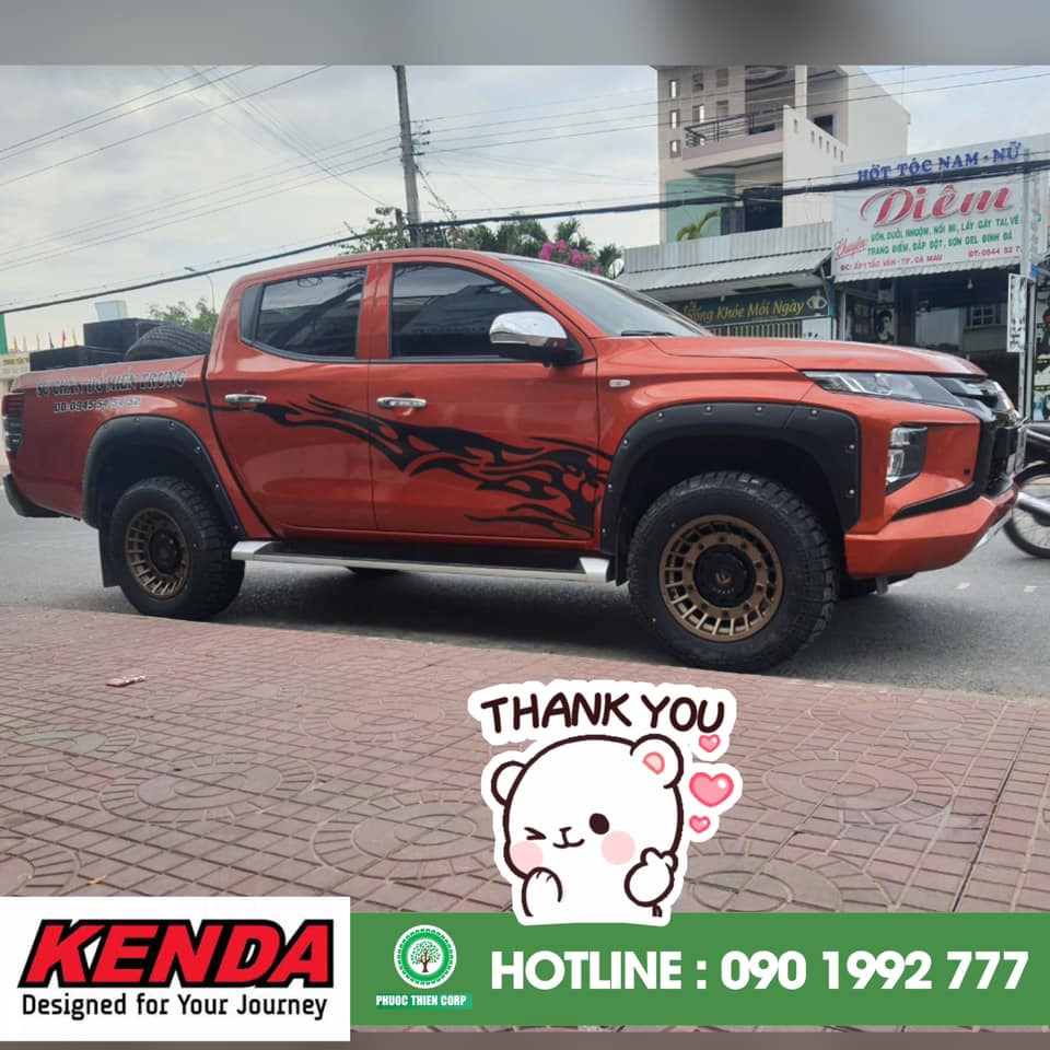 Review : Độ lốp offroad 265/65R17 Kenda KR628 (AT2) cho Mitsubishi Triton