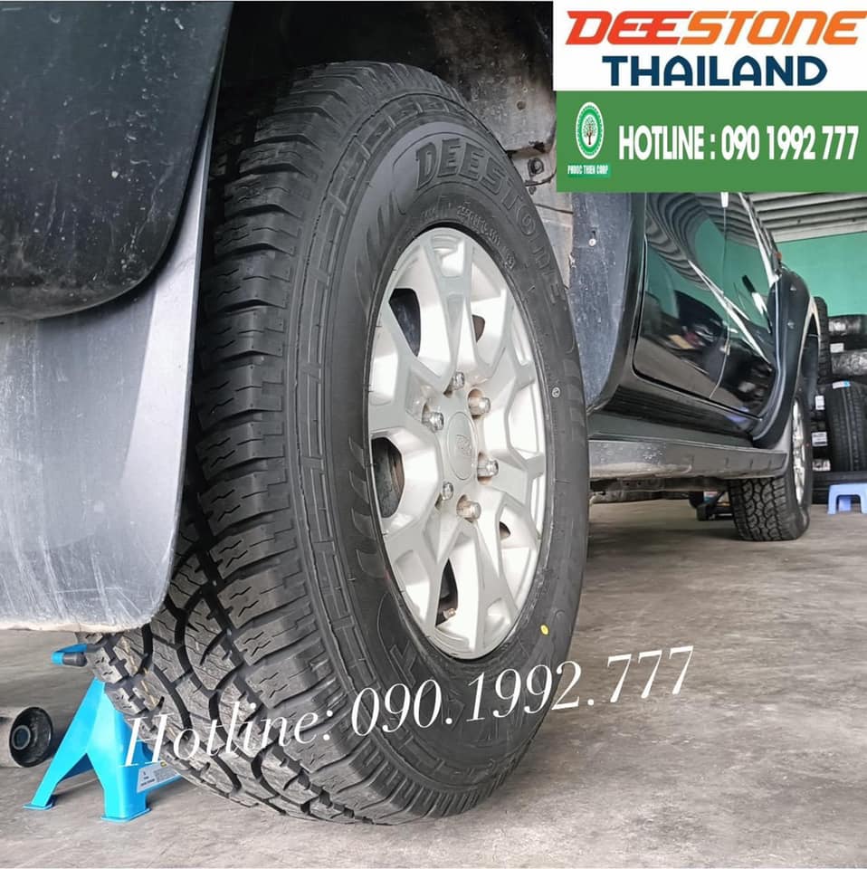 Review : Ford Ranger XLS thay lốp 255/70R16 Deestone Payak R406 (Thái Lan).