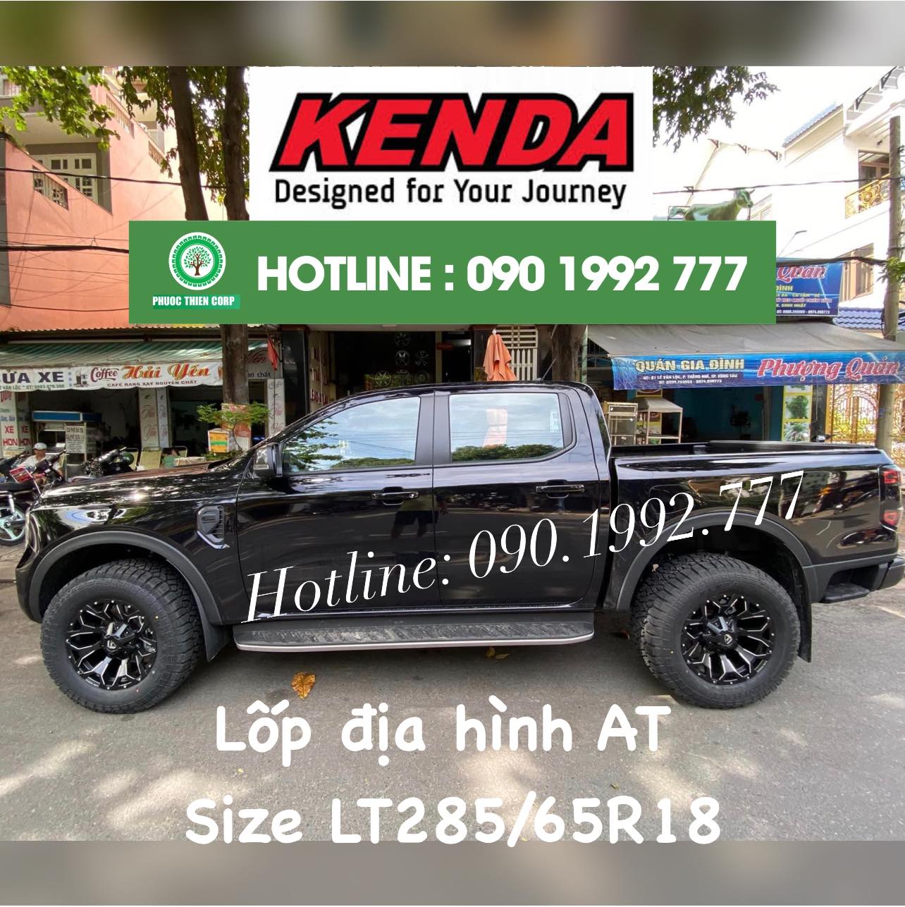 REVIEW : Ford Ranger Wildtrack 2023 độ lốp offroad 285/65R18 Kenda KR628 (Gai AT2)