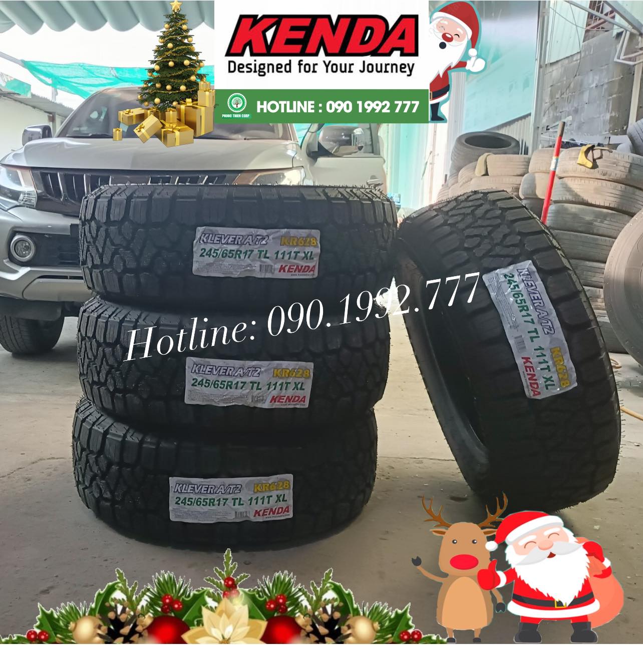 Review : Độ lốp offroad 245/65R17 Kenda KR628 cho Mitsubishi Triton