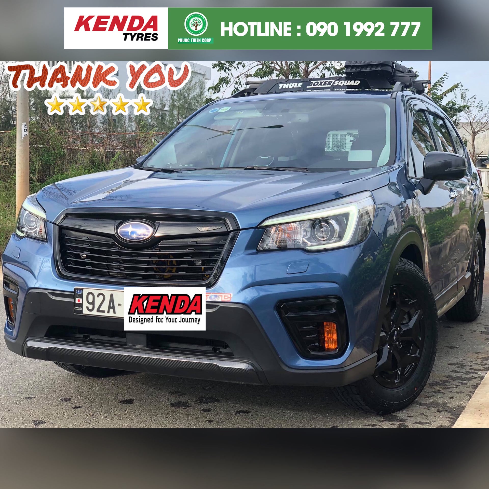 TƯ VẤN : Gợi ý lốp ô tô offroad cho xe Subaru Forester