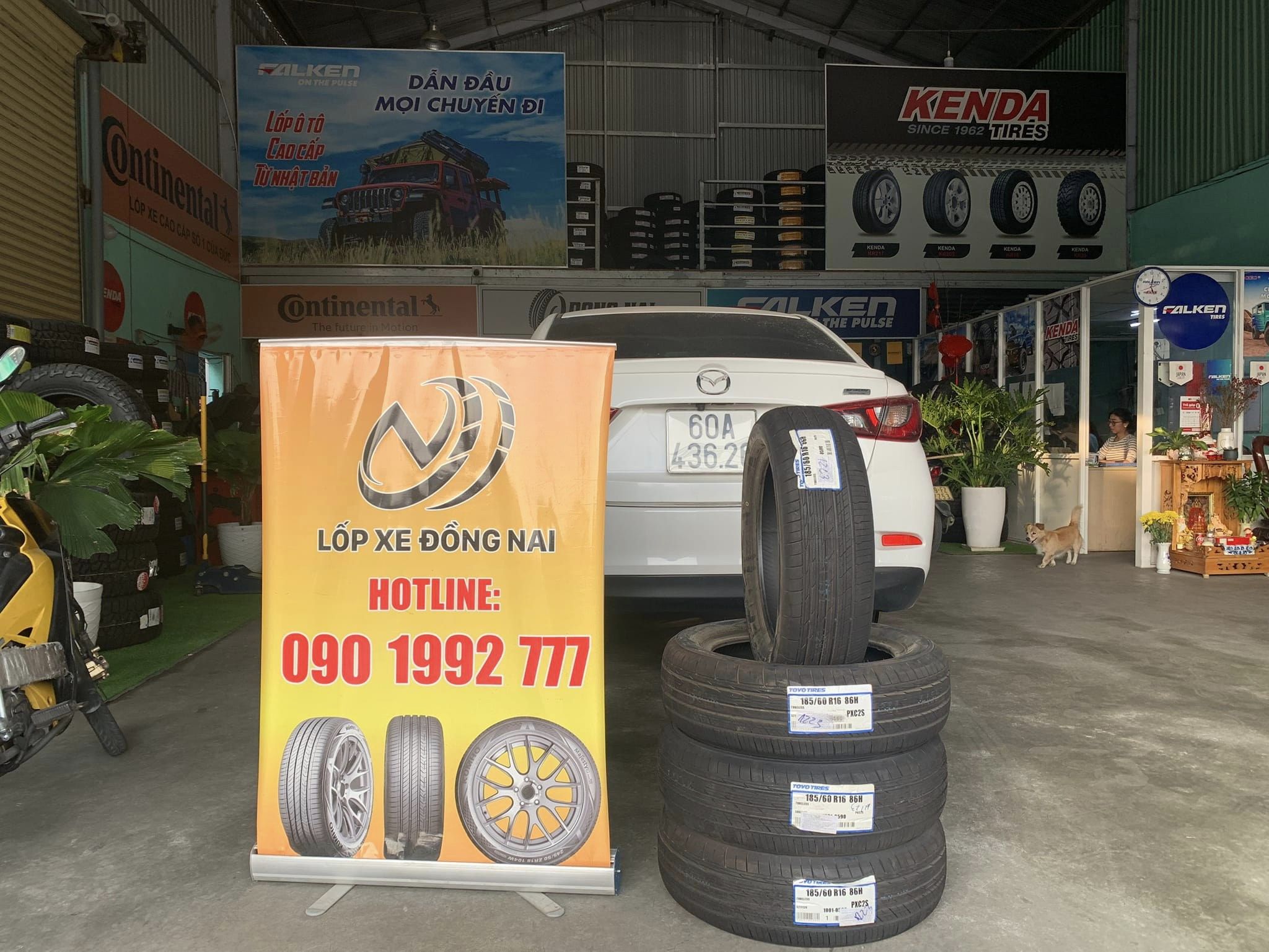 TƯ VẤN : Thay lốp xe Mazda 2 chính hãng ở Biên Hoà, Đồng Nai.