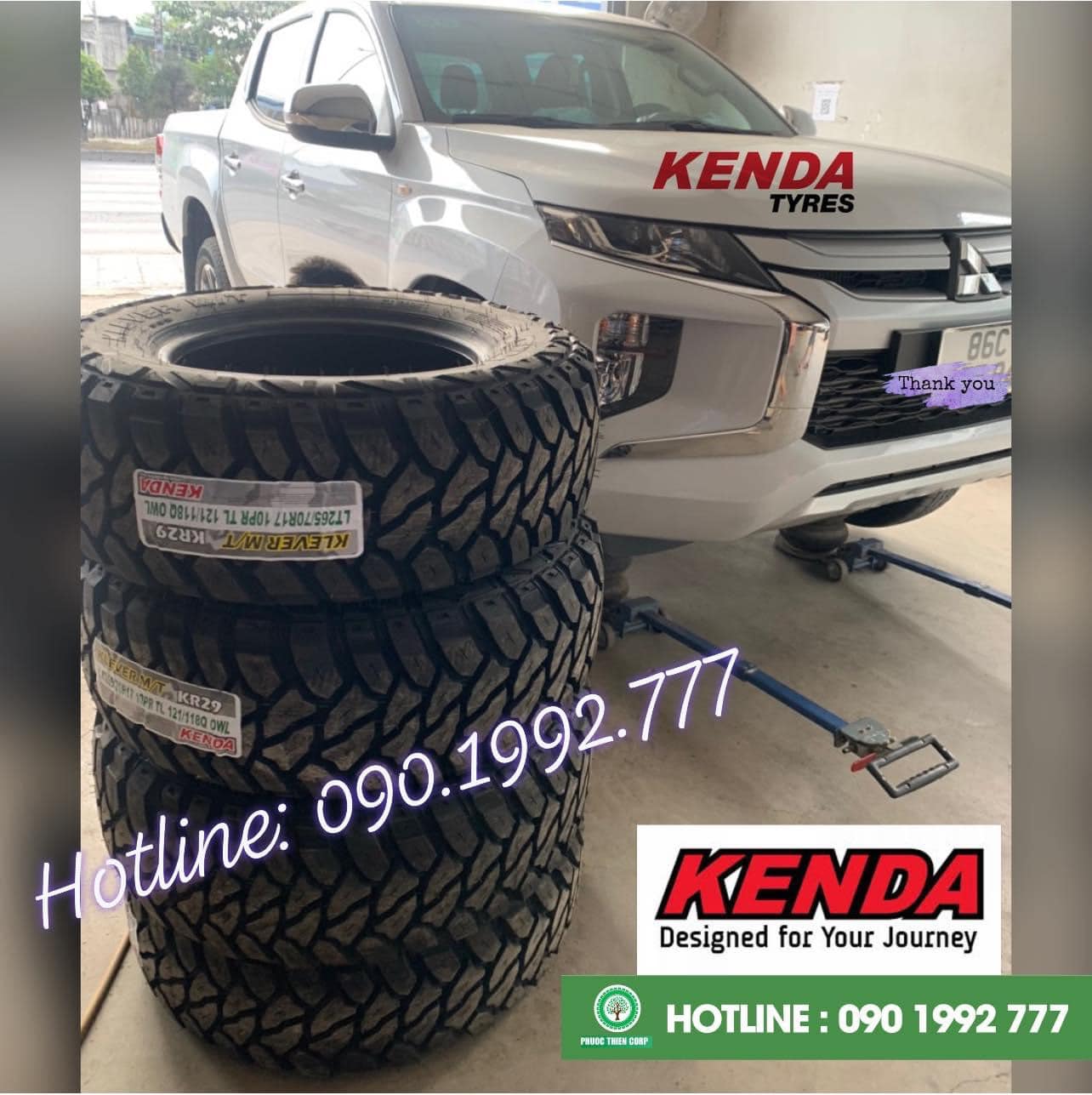 Review : Độ lốp offroad 265/70R17 Kenda KR29 (MT) cho xe Mitsubishi Triton