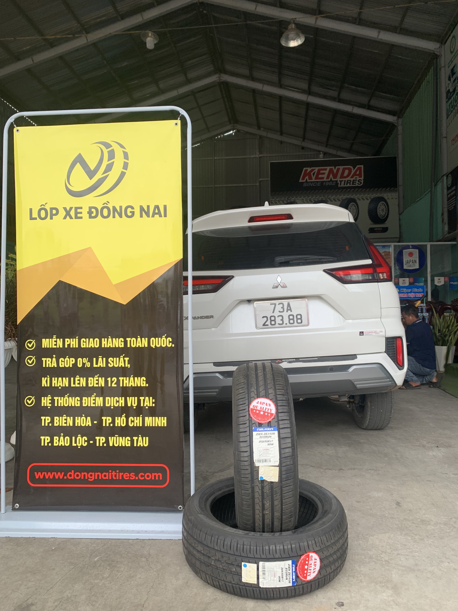 REVIEW : Xe Mitsubishi Xpander Cross thay lốp 205/55R17 Falken ZE310 Ecorun